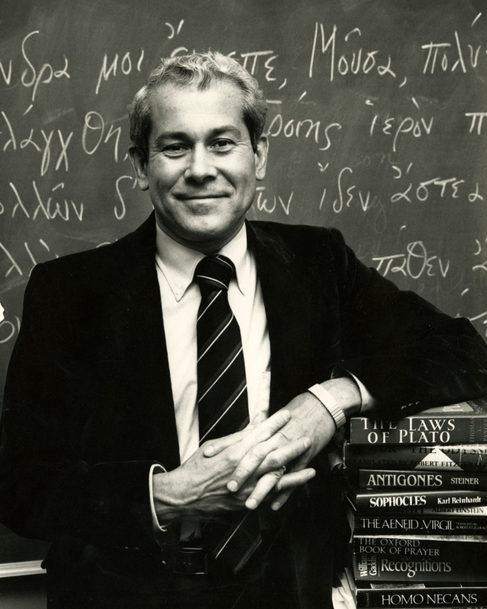 1986 Carlson Award Winner, William Freiert, Classics Department