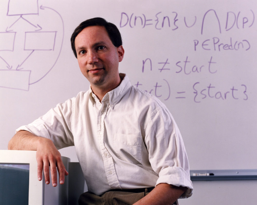 2002 Carlson Award Winner, Max Hailperin, Mathematics, Computer Science, and Statistics Department