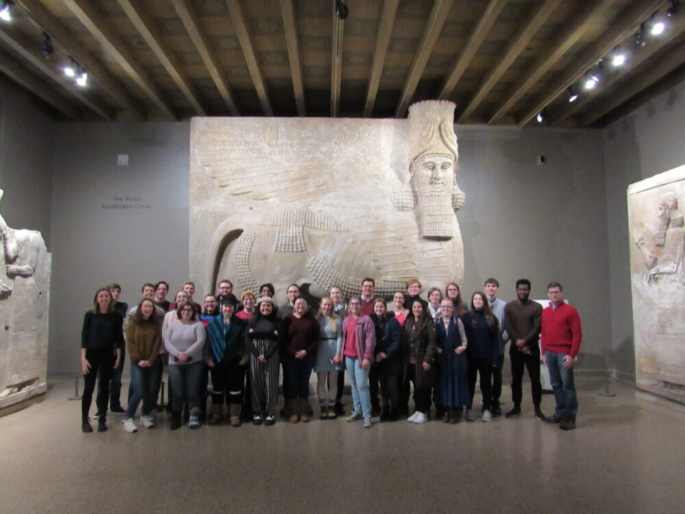 January Term trip to the Oriental Institute Museum